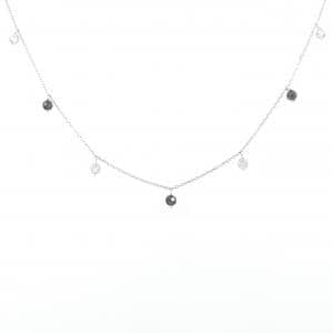 K18WG ダイヤモンド ネックレス 0.43CT