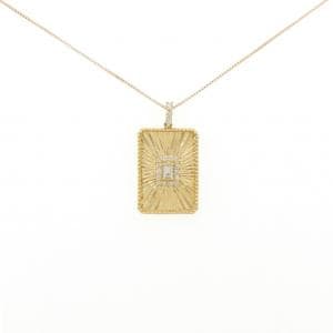 【新品】K18YG ダイヤモンド ネックレス 0.15CT