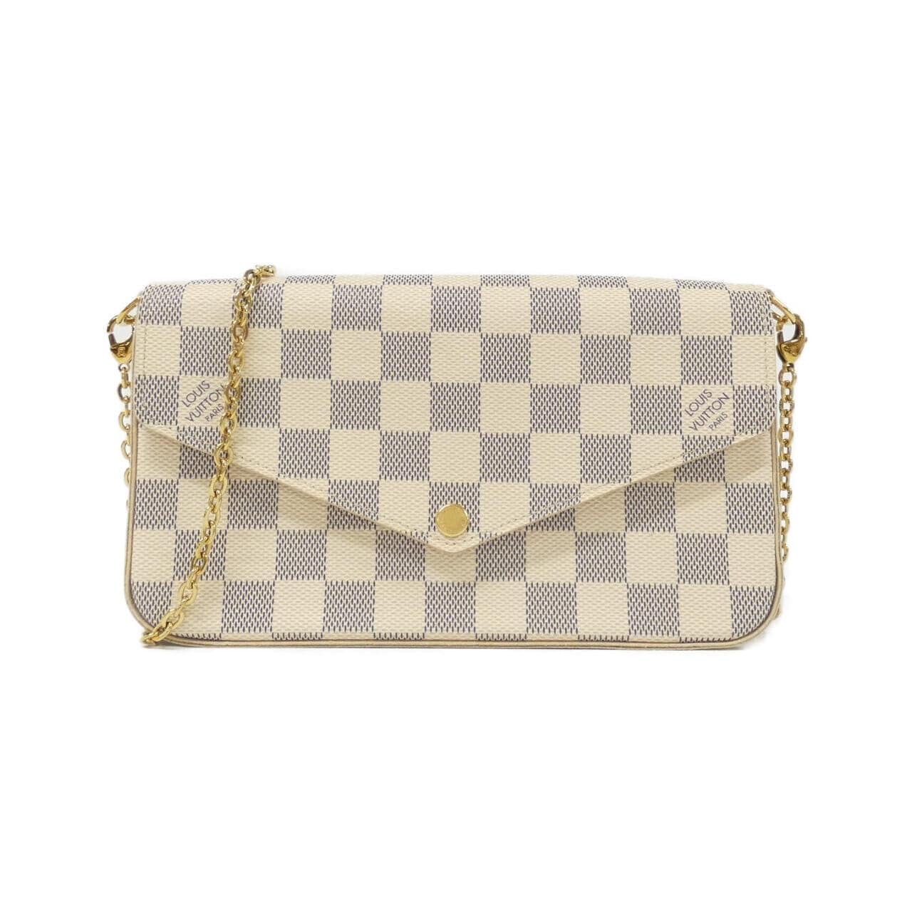 ルイヴィトン ダミエ アズール ポシェット フェリシー N63106 ショルダーバッグ