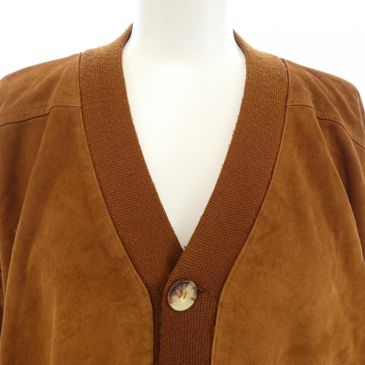 【ヴィンテージ】エルメス HERMES カーディガン