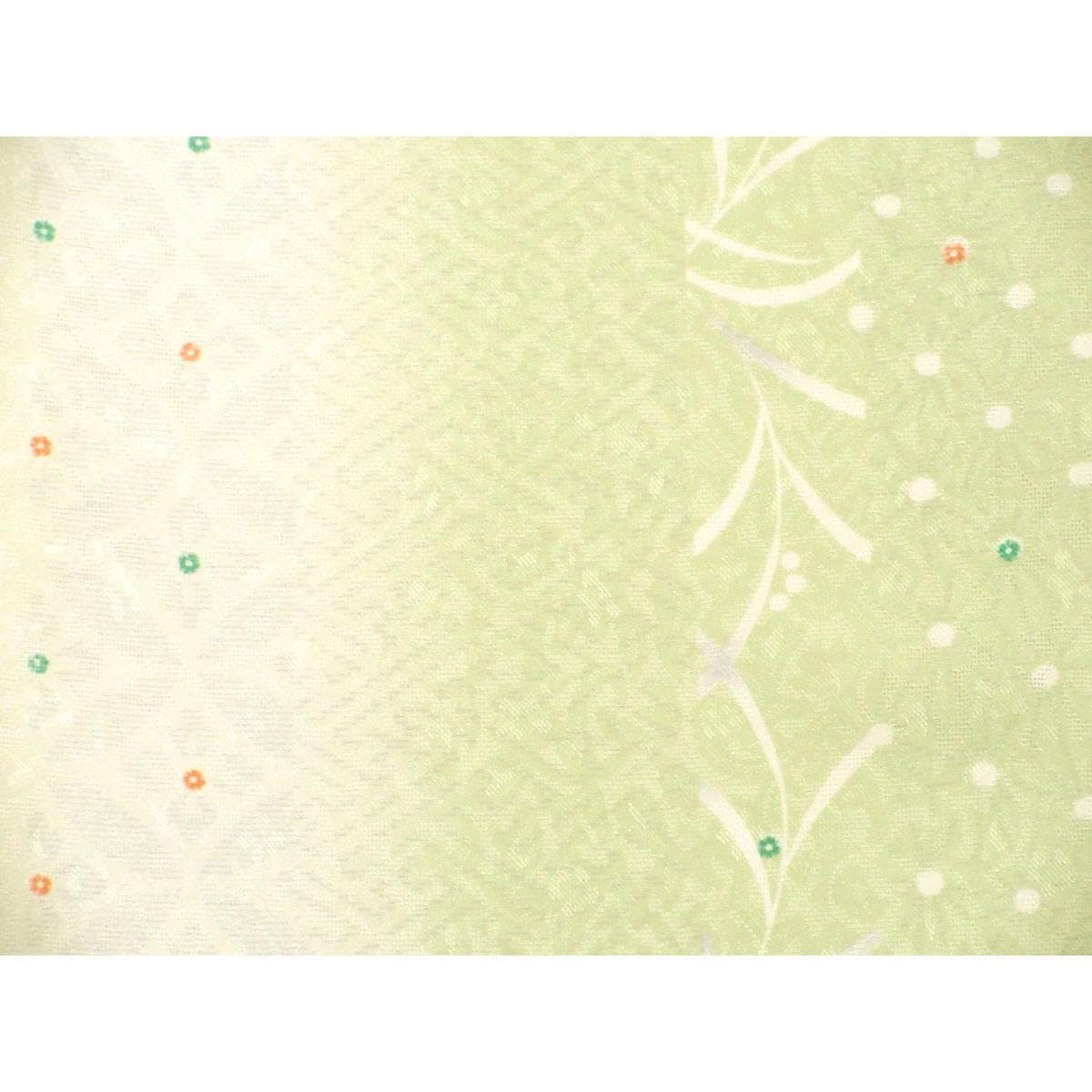 【未使用品】単衣　紋紗織小紋