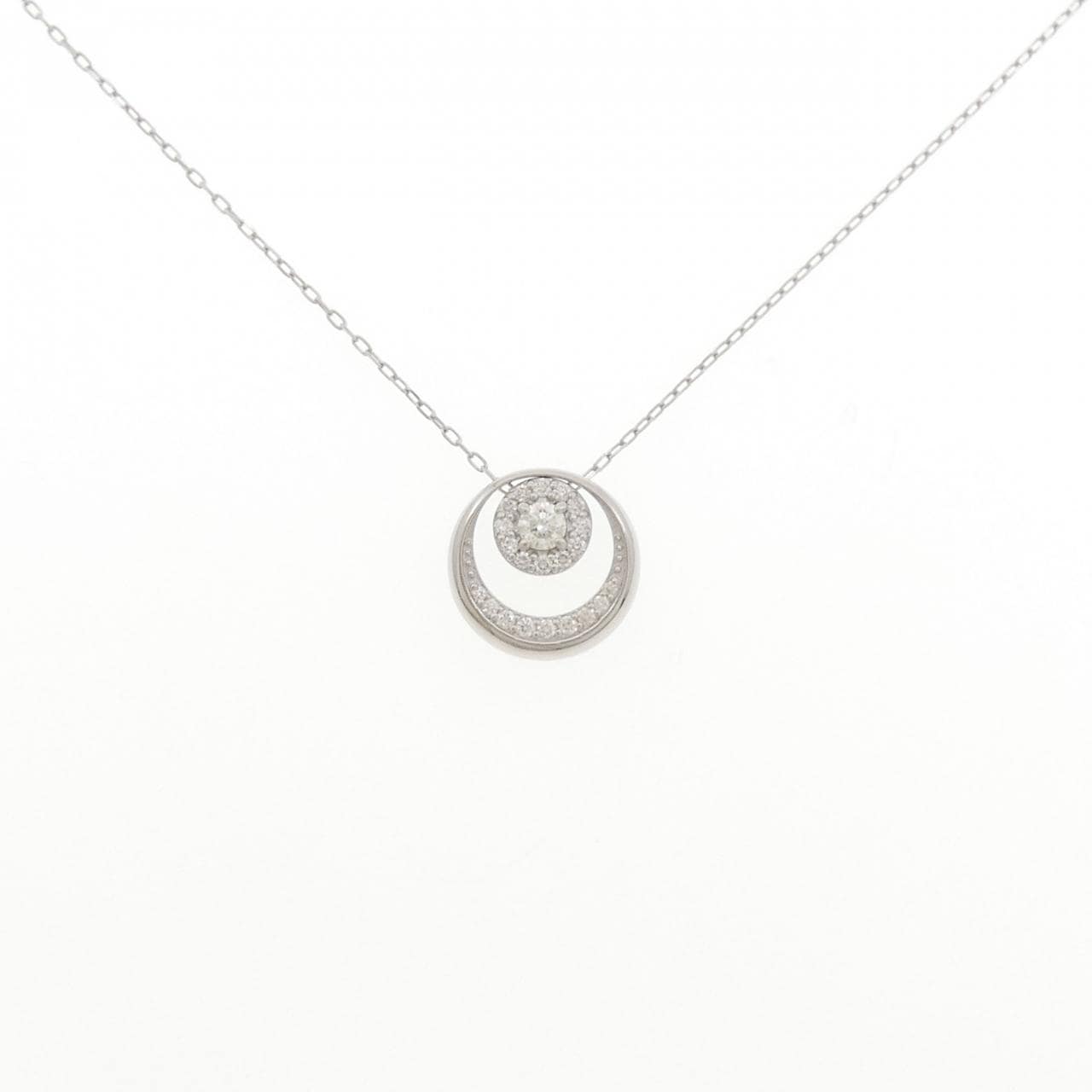 PT900/PT850 2WAY ダイヤモンド ネックレス 0.255CT
