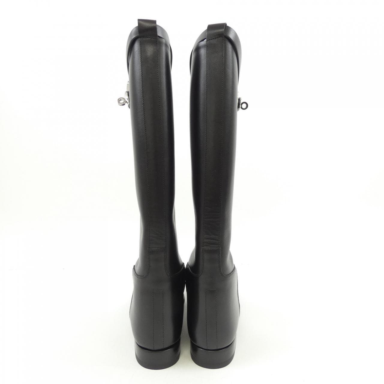 エルメス HERMES ジャンピング JUMPING ケリーバックル 042138Z ロングブーツ