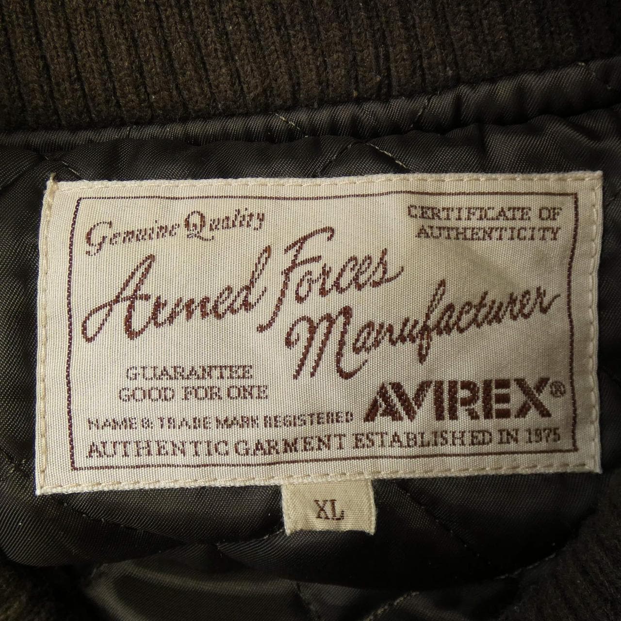 アヴィレックス AVIREX SKOOKUM スタジャン