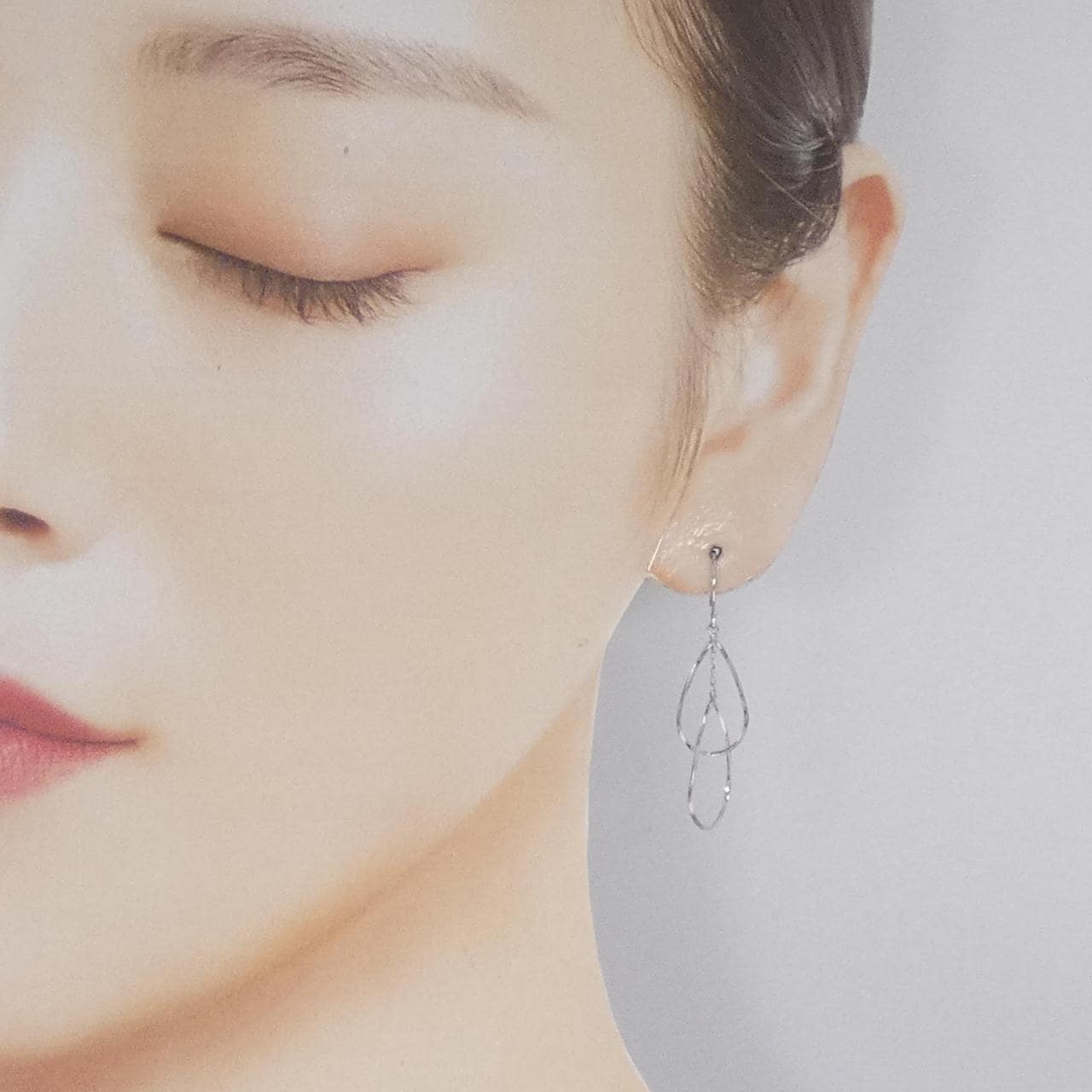 4゜C K10WG ピアス