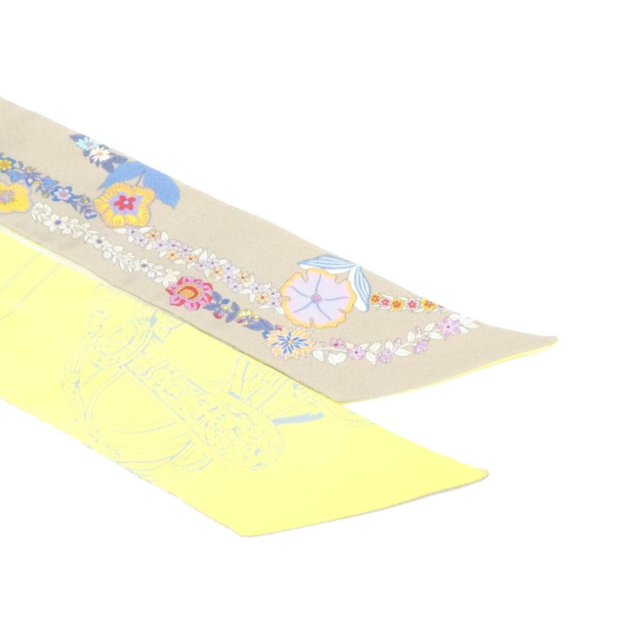 エルメス BRIDES DE GALA FLEURS ツイリー 064220S スカーフ