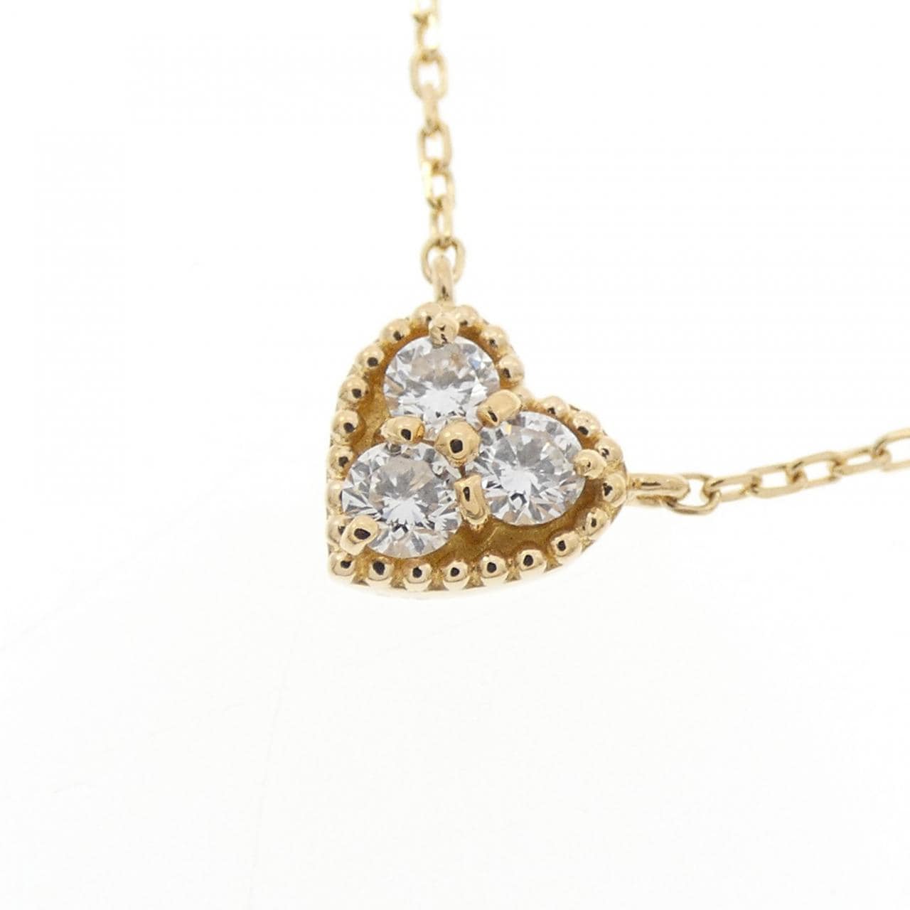ヴァンドーム ダイヤモンド ネックレス 0.12CT