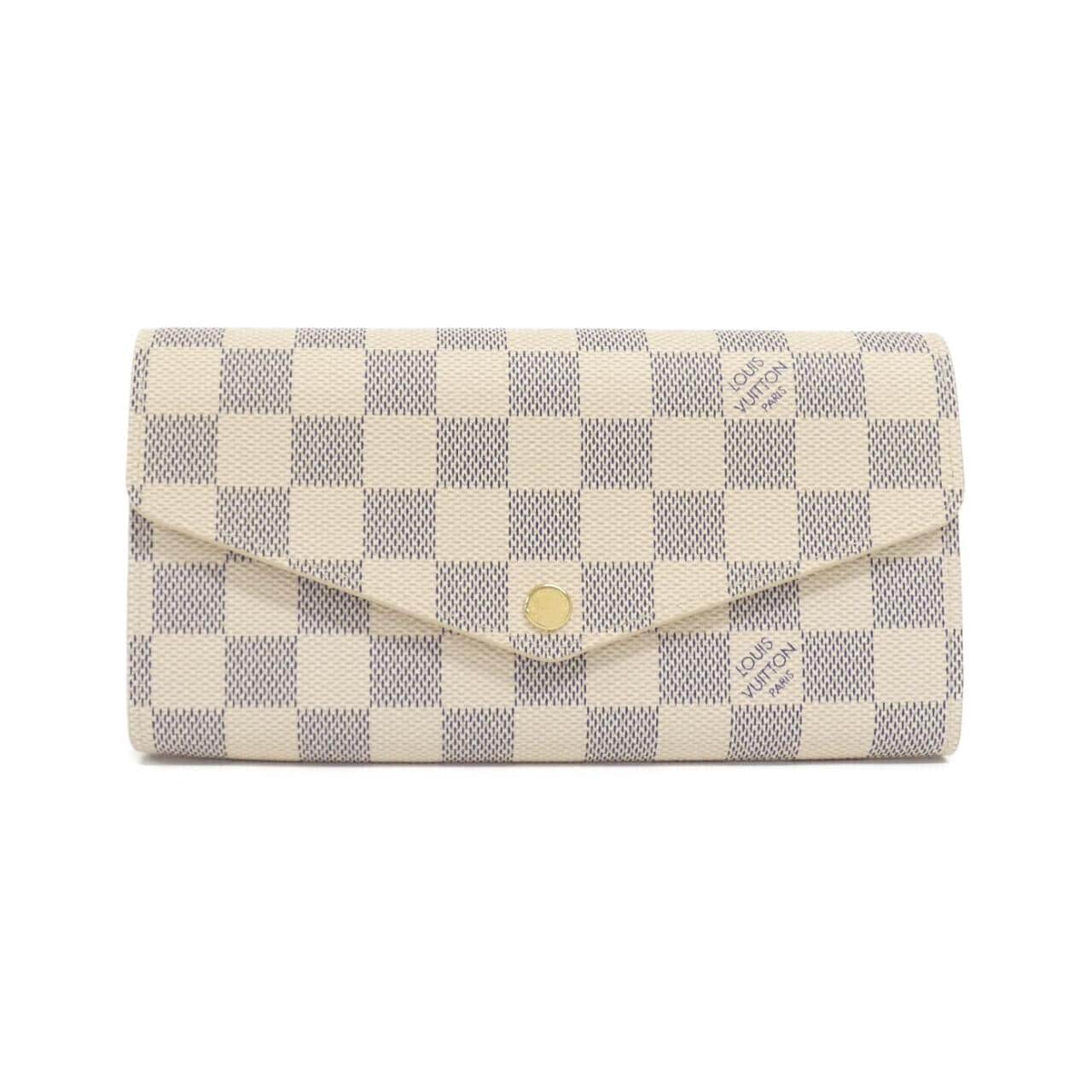 ルイヴィトン ダミエ アズール ポルトフォイユ サラ N63208 財布