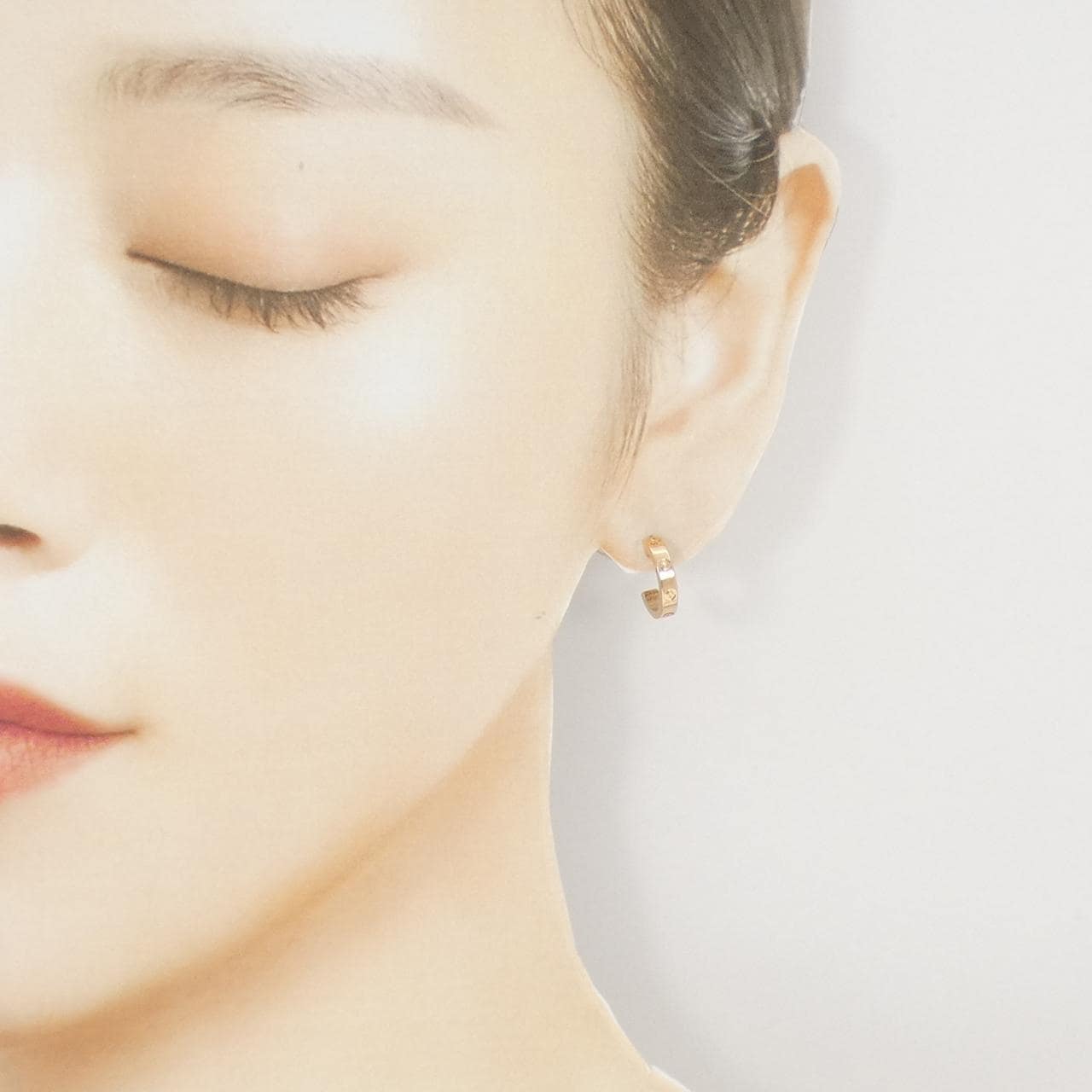 カルティエ ミニラブ ピアス