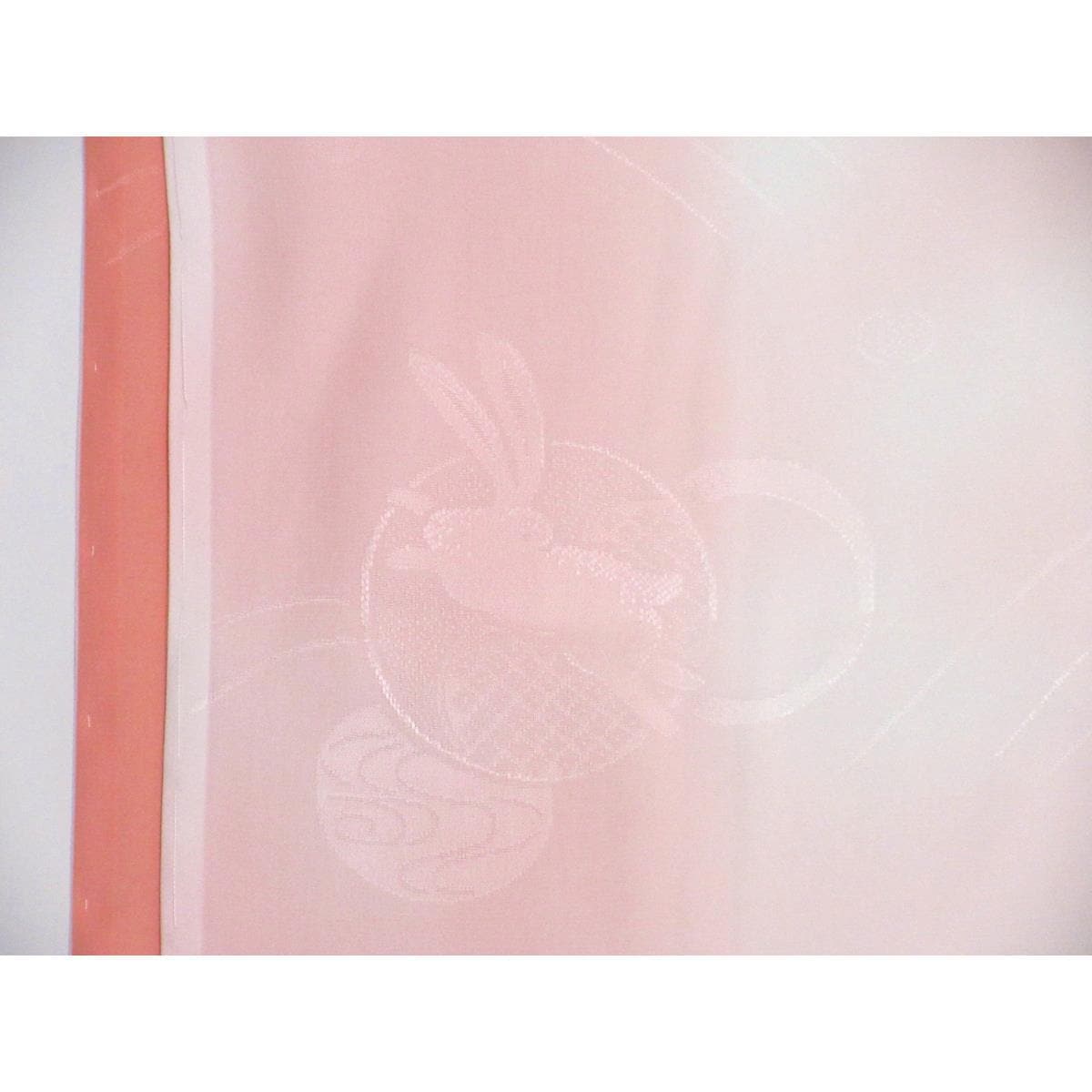 長衫振袖模糊染色衣寬L寸