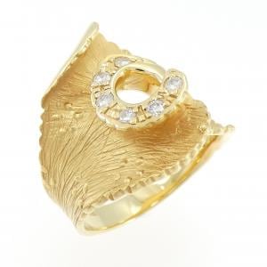 K18YG ダイヤモンド リング 0.15CT