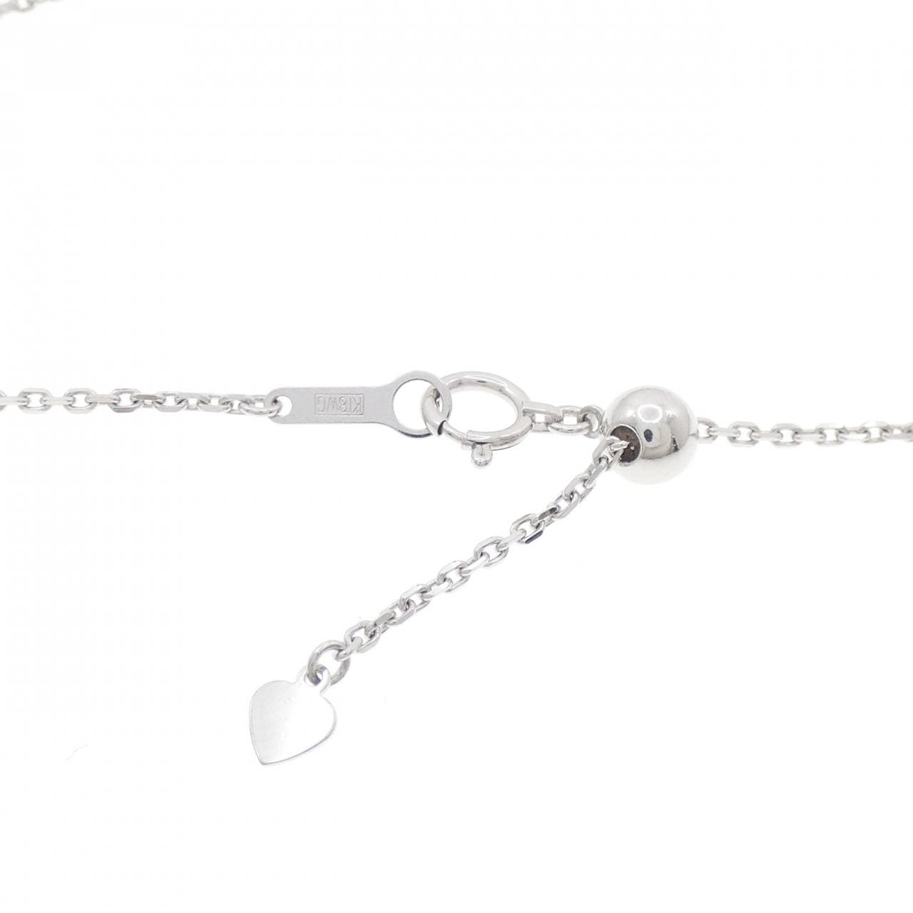 K18YG/K18WG ダイヤモンド ネックレス 0.15CT