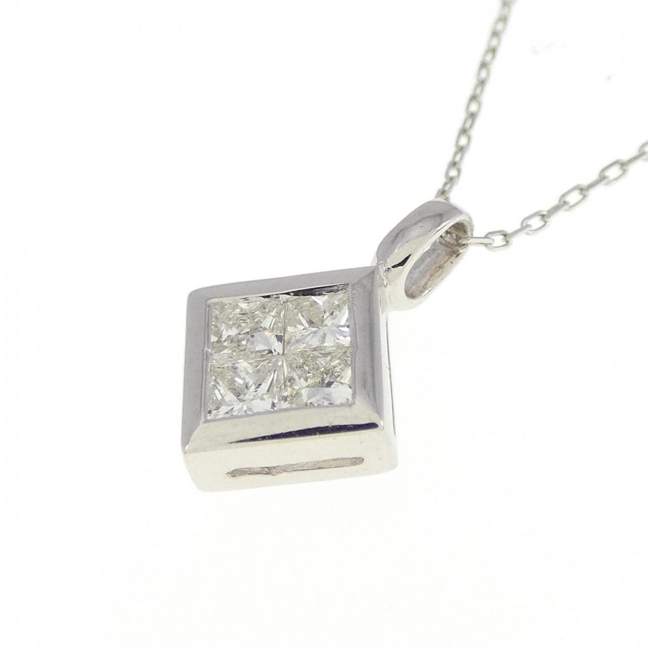 PT ダイヤモンド ネックレス 0.30CT