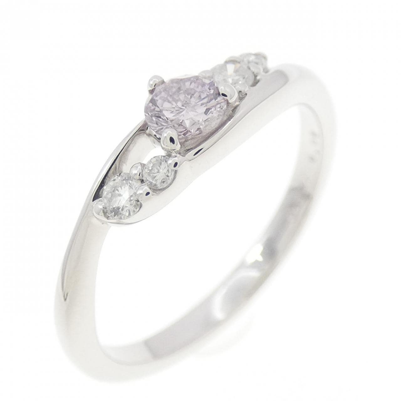 K18WG Diamond Ring 0.171CT LPP I1