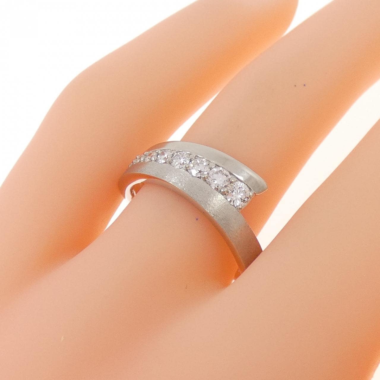 PT950 ダイヤモンド リング 0.38CT