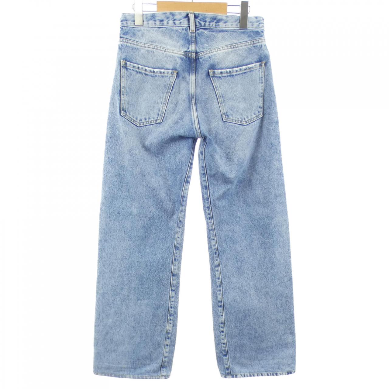 Maison Maison Margiela直筒牛仔裤，撞色口袋设计 (S51LA0052)