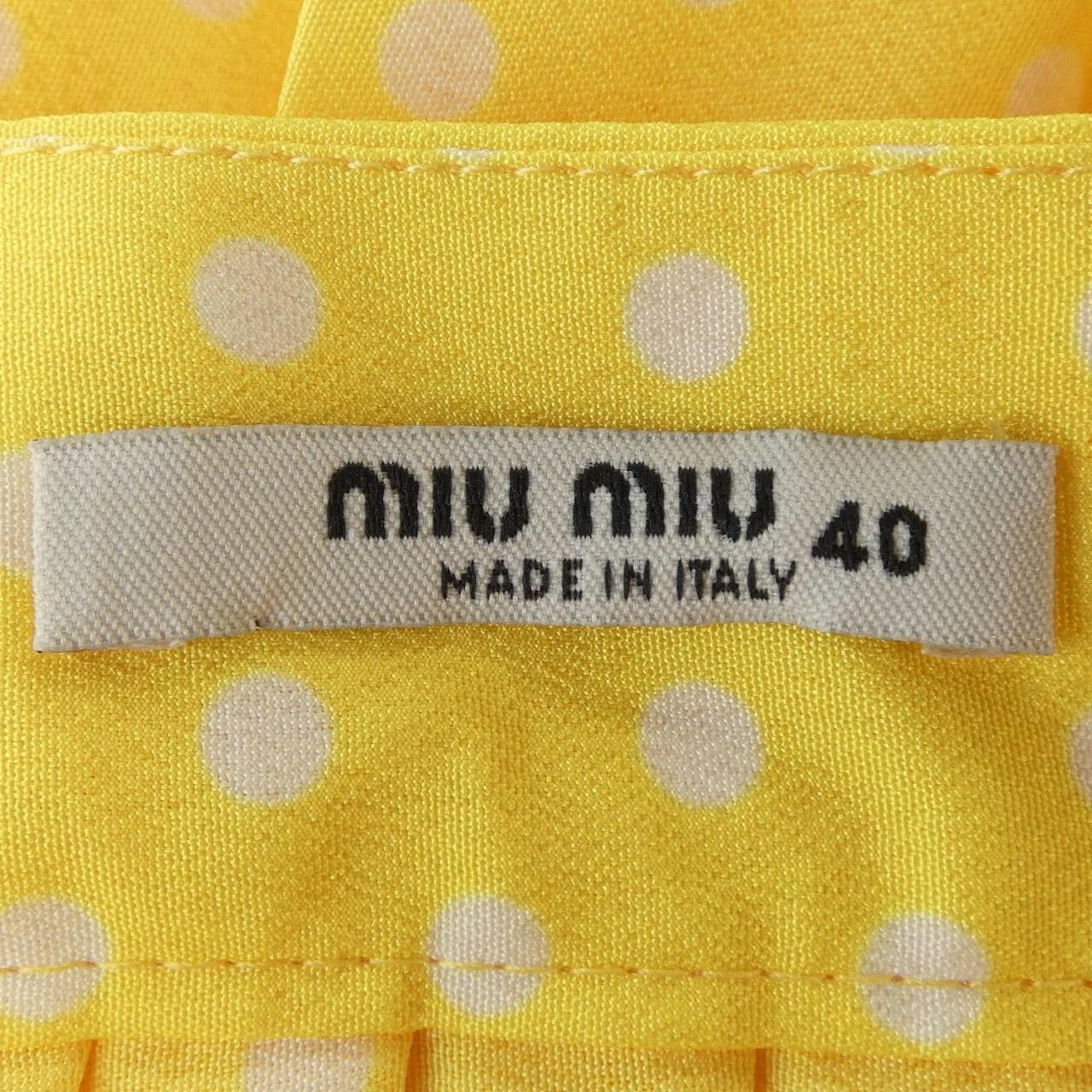 ミュウミュウ MIU MIU MG1459 1XWN スカート