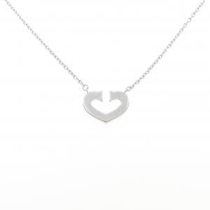 カルティエ Cハート ネックレス
