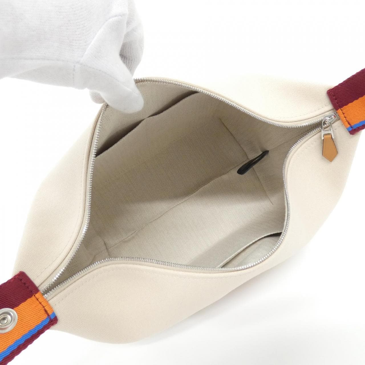 エルメス H PAVILLON ブリッド ア ブラック GM 104347M ポーチ