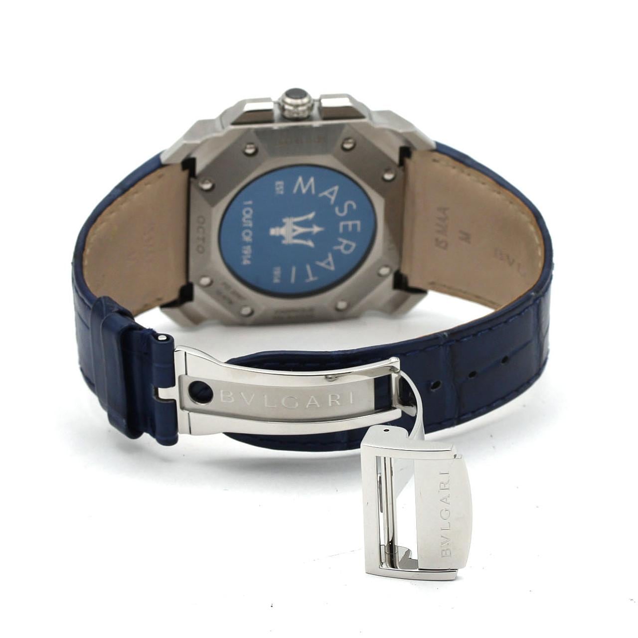 ブルガリ オクトヴェロチッシモ･マセラティ LIMITED BGO41SCH/BGO41C3SLDCH/MAS SS 自動巻