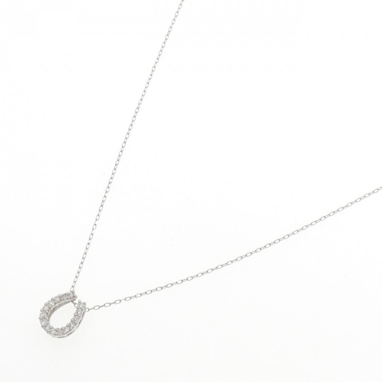 PT900/PT850 ダイヤモンド ネックレス 0.10CT
