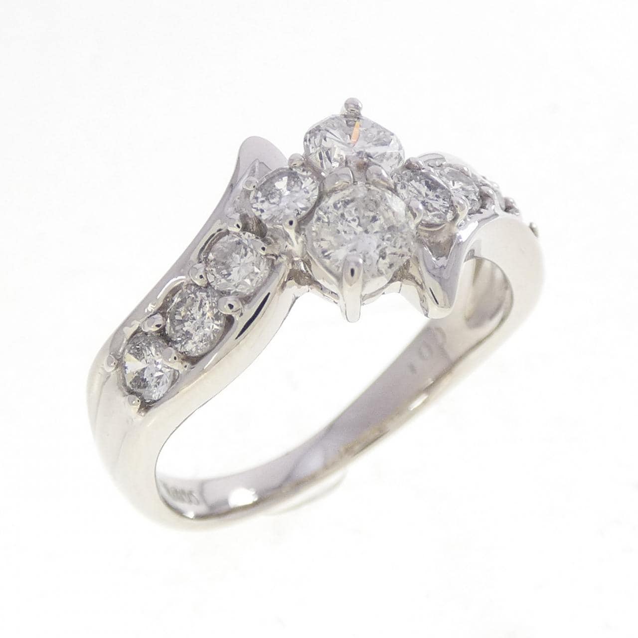 PT900 ダイヤモンド リング 1.00CT