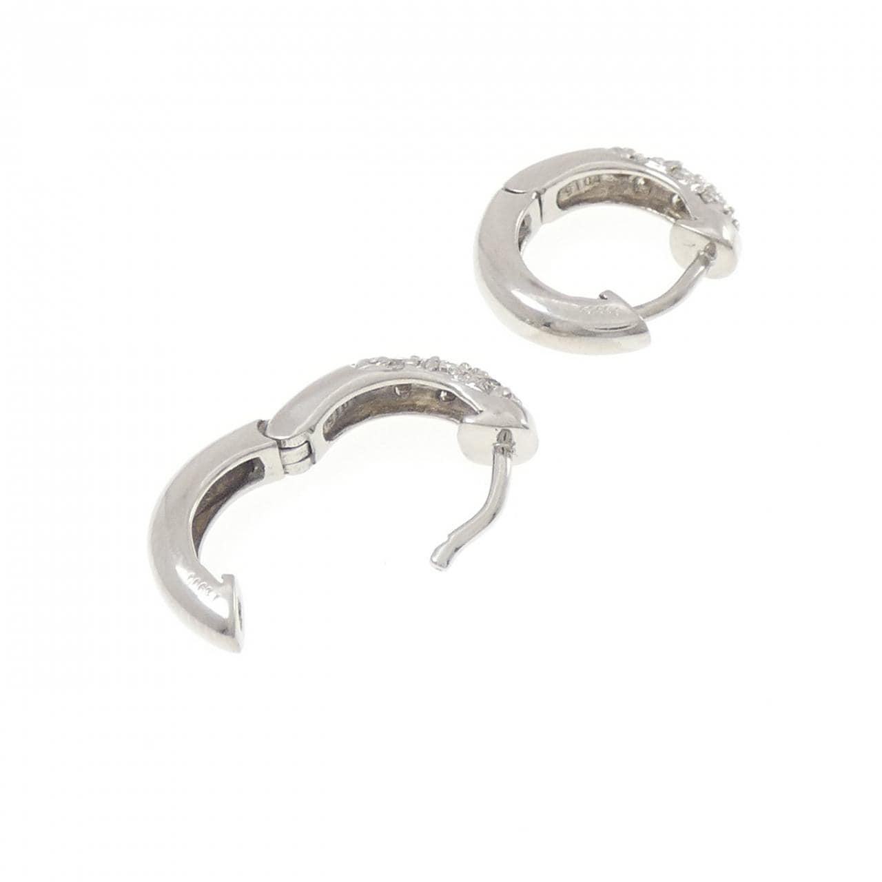 PT900 ダイヤモンド ピアス 0.30CT