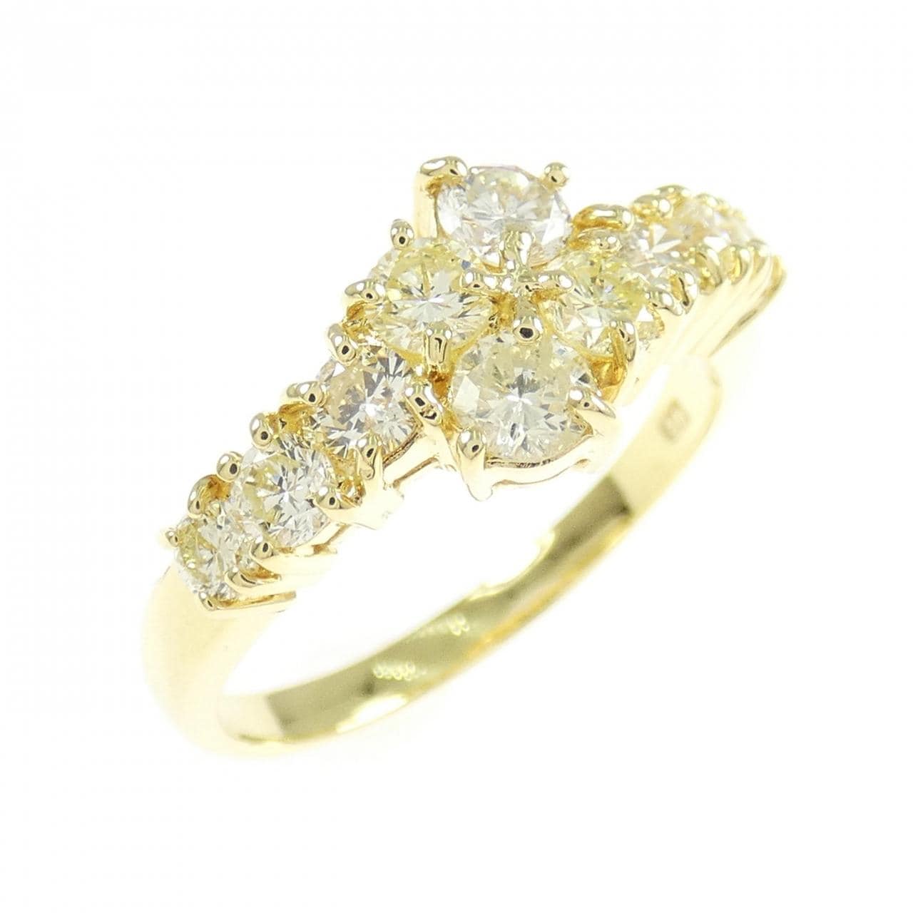 K18YG ダイヤモンド リング 1.00CT