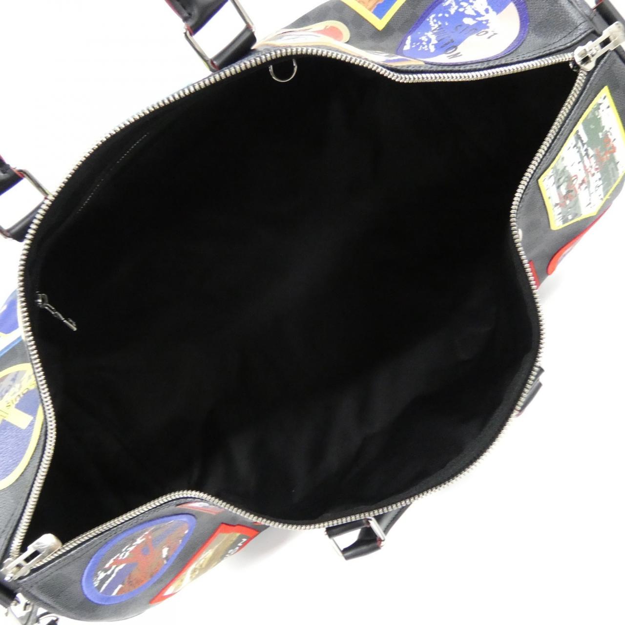 ルイヴィトン ダミエ グラフィット アルプス キーポル バンドリエール 55cm N40044 ボストンバッグ