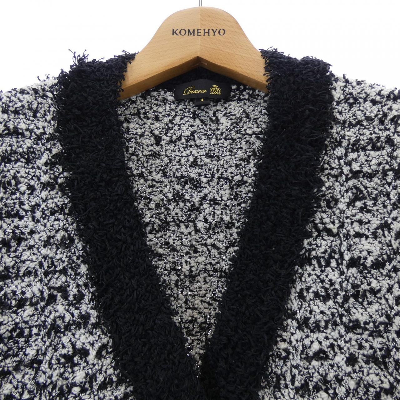 ドゥロワー DRAWER カーディガン