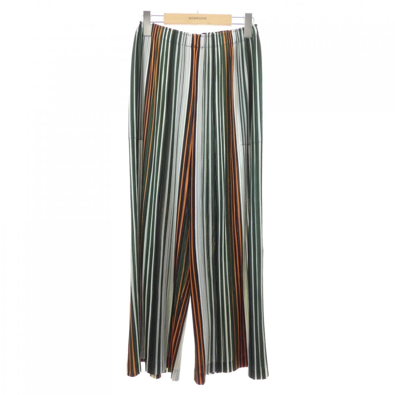 プリーツプリーズ PLEATS PLEASE 2019 ストライプ PP91-JF562 7574015 パンツ