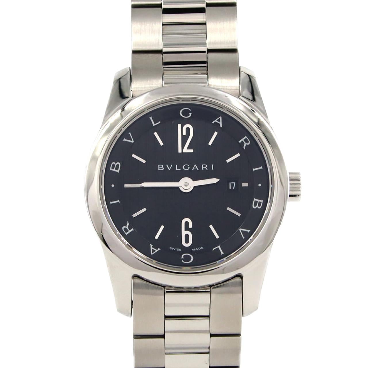 ブルガリ ソロテンポ ST30S/ST30BSSD SS クォーツ