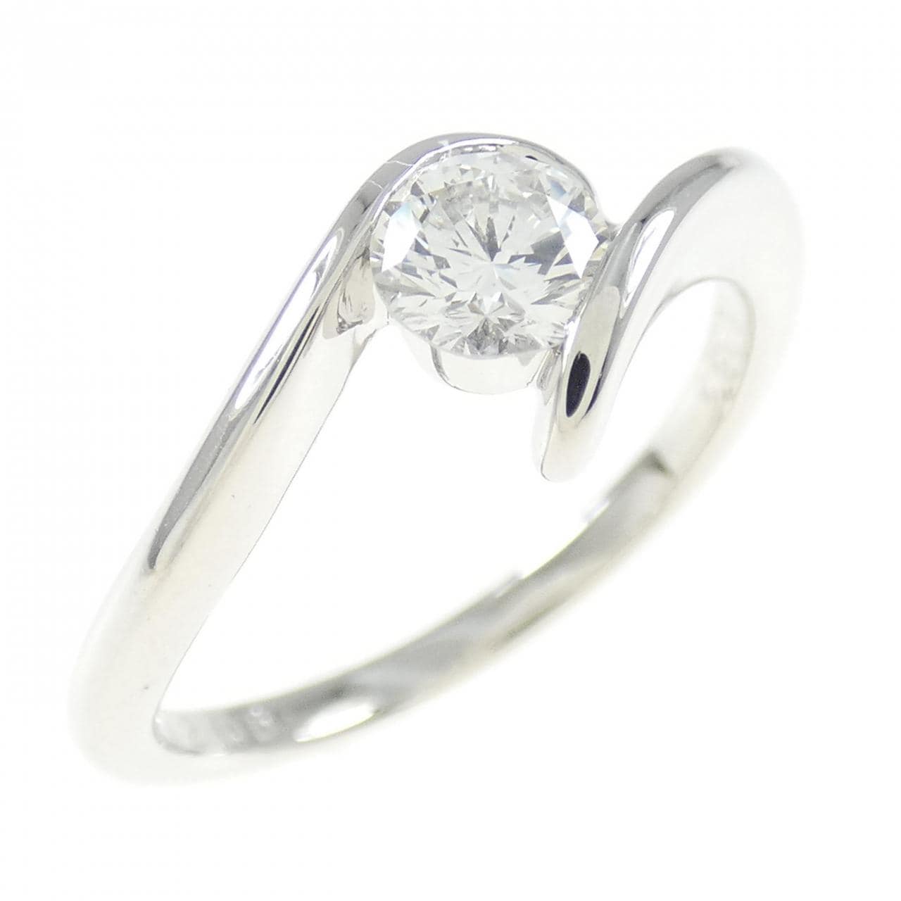 PT ダイヤモンド リング 0.383CT