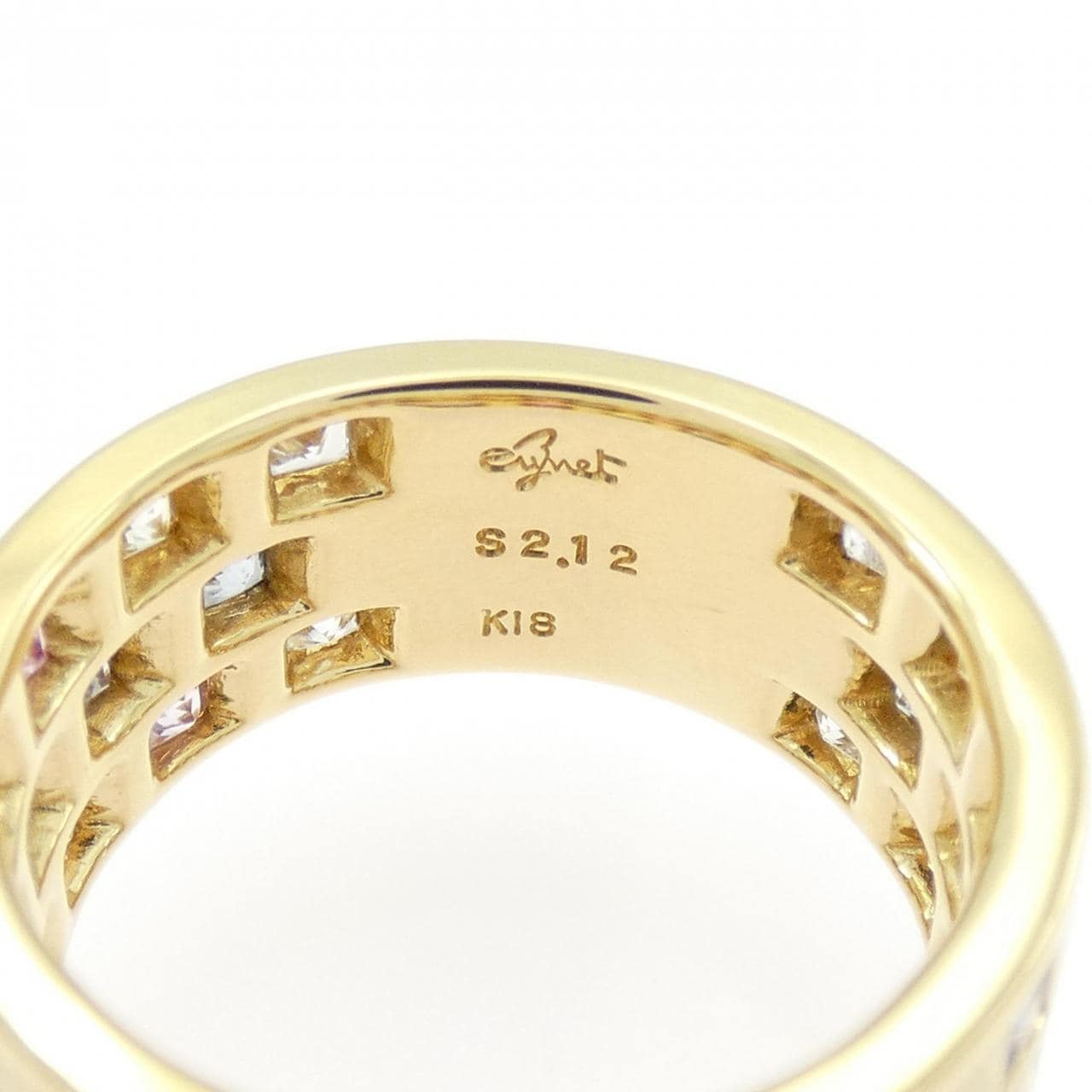 ジュネ サファイヤ リング 2.12CT