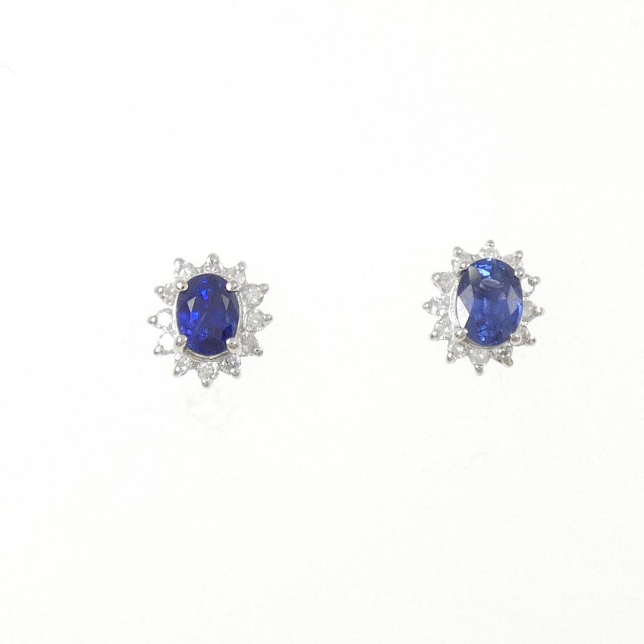 PT900 サファイヤ ピアス