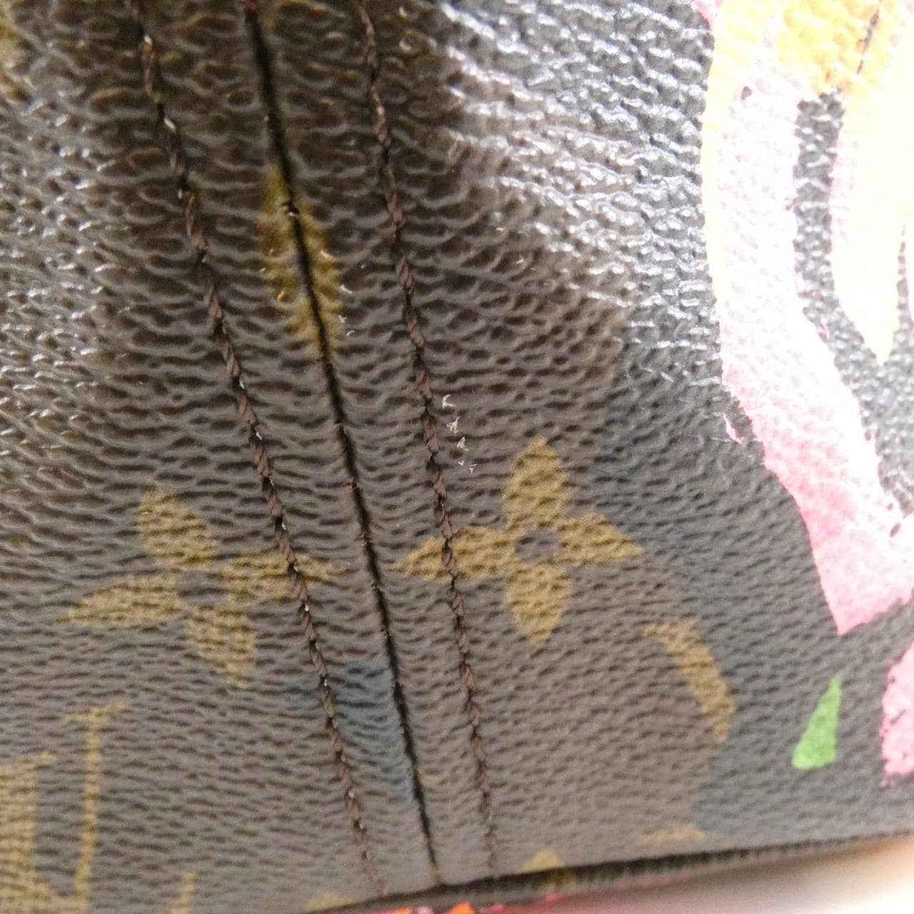 ルイヴィトン モノグラム ローズ(スティーブン スプラウス） ネヴァーフル MM M48613 バッグ