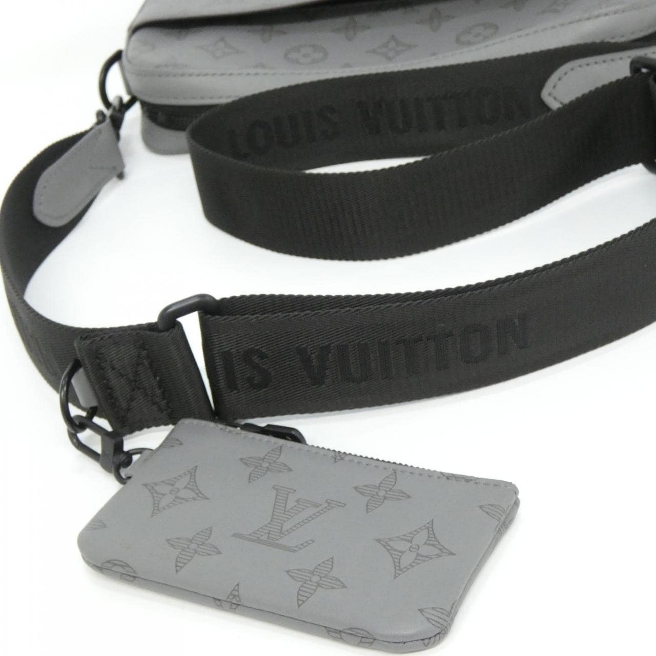 ルイヴィトン モノグラム シャドウ デュオ メッセンジャー M46104 ショルダーバッグ