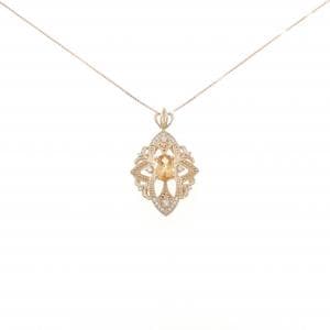 K18PG インペリアルトパーズ ネックレス 1.47CT