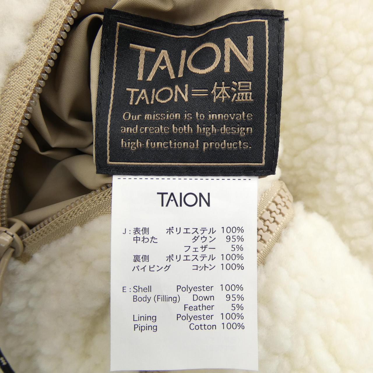 タイオン TAION ダウンコート