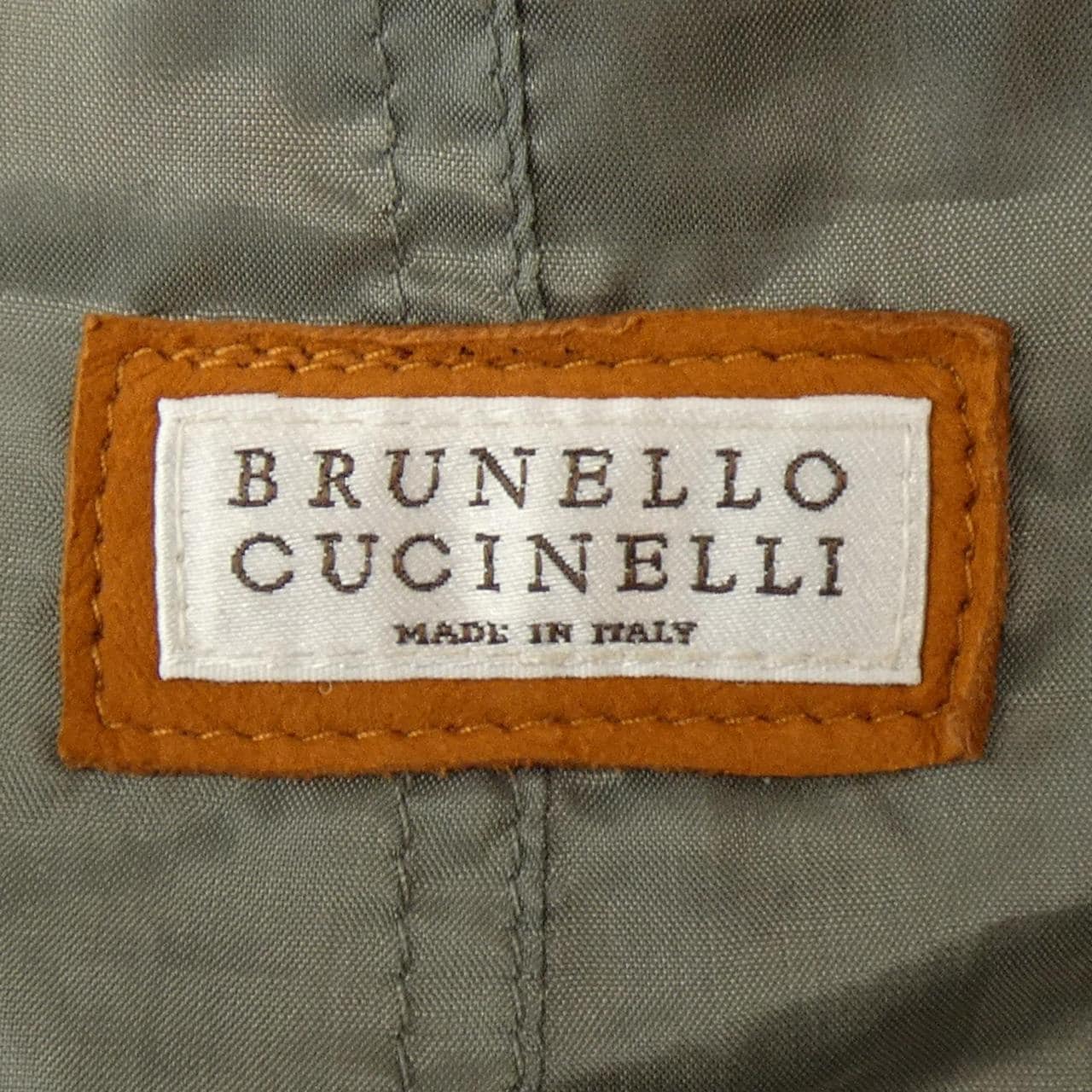 BRUNELLO CUCINELLI CUCINELLI 皮夾克