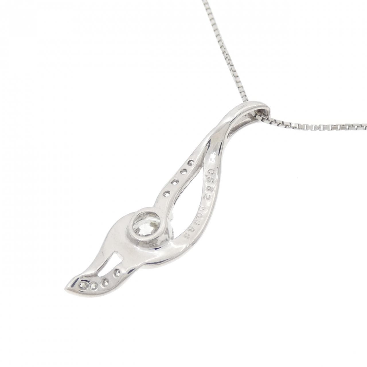 PT ダイヤモンド ネックレス 0.582CT