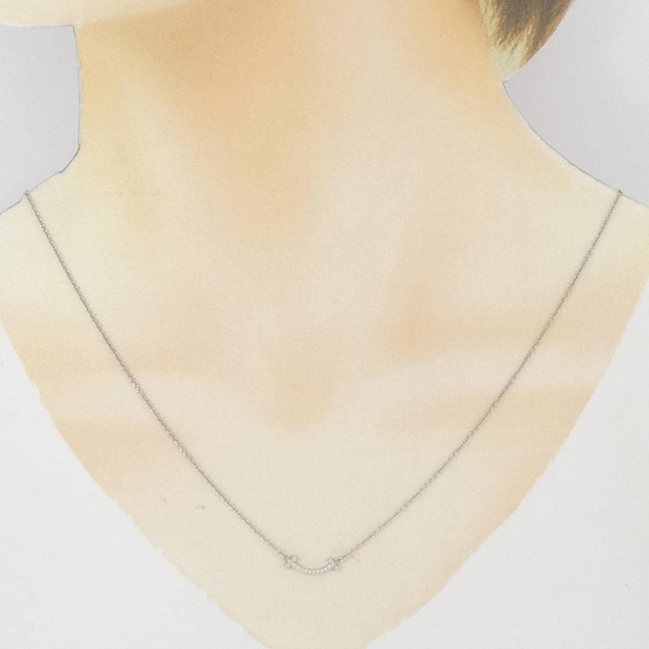 ティファニー Tスマイル ミニ ネックレス