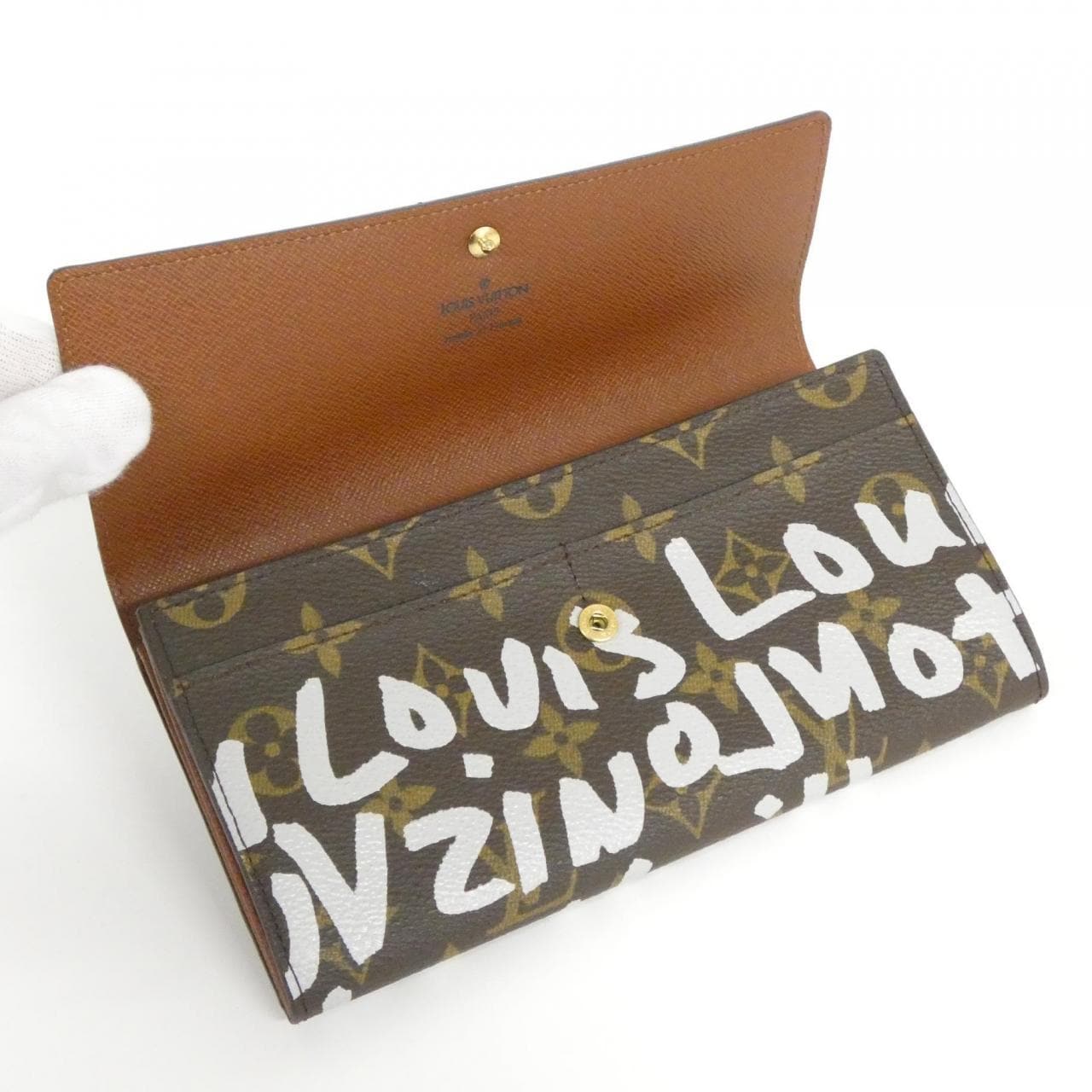 ルイヴィトン モノグラム グラフィティ ポルト モネ クレディ M92189 財布
