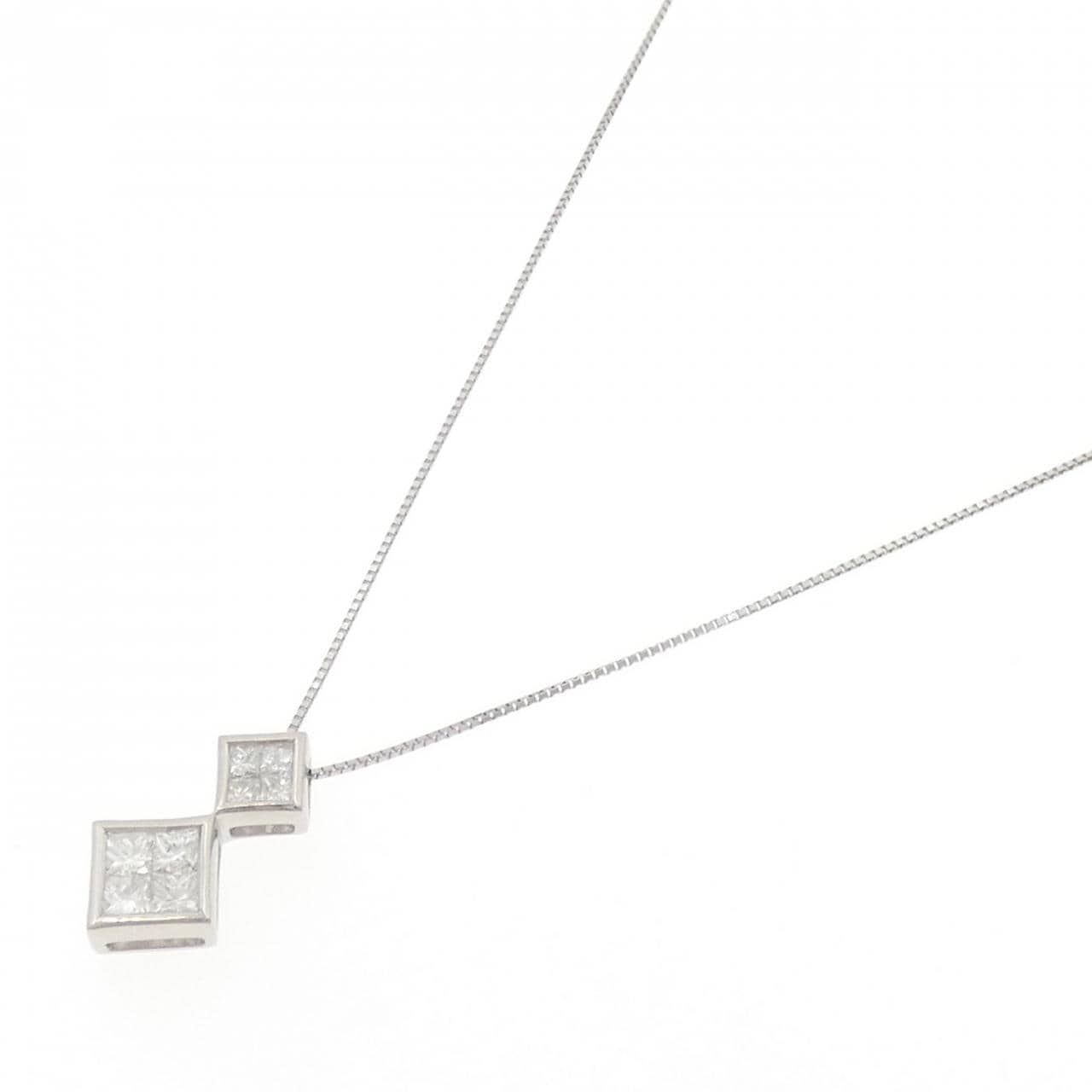 PT900/PT850 Diamond Necklace 1.00CT