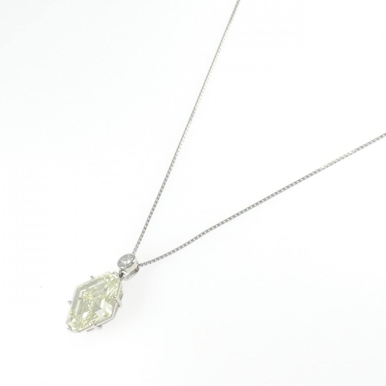 PT900/PT850 ダイヤモンド ネックレス 6.556CT