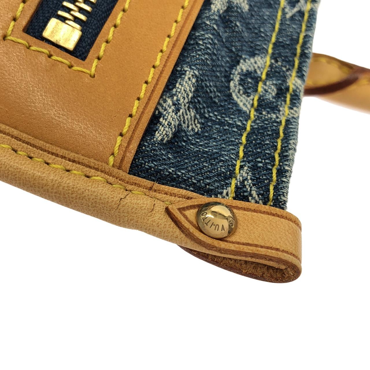 【ヴィンテージ】ルイヴィトン LVリミックス(モノグラム デニム) フラット ショッパー M95018 バッグ