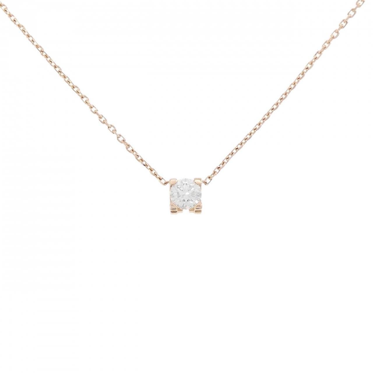 カルティエ Cドゥ カルティエ ネックレス 0.30CT G VVS1 3EXT