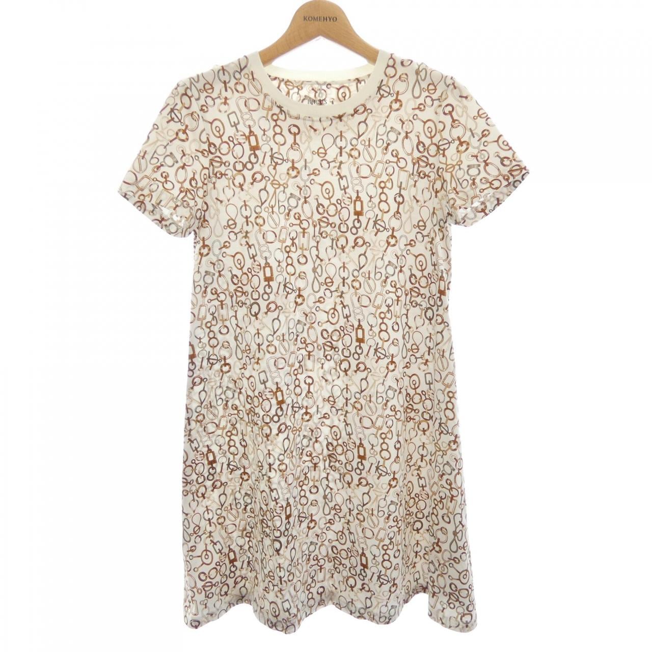 エルメス HERMES DO RE BOUCLES 3H4514DR カットワンピース