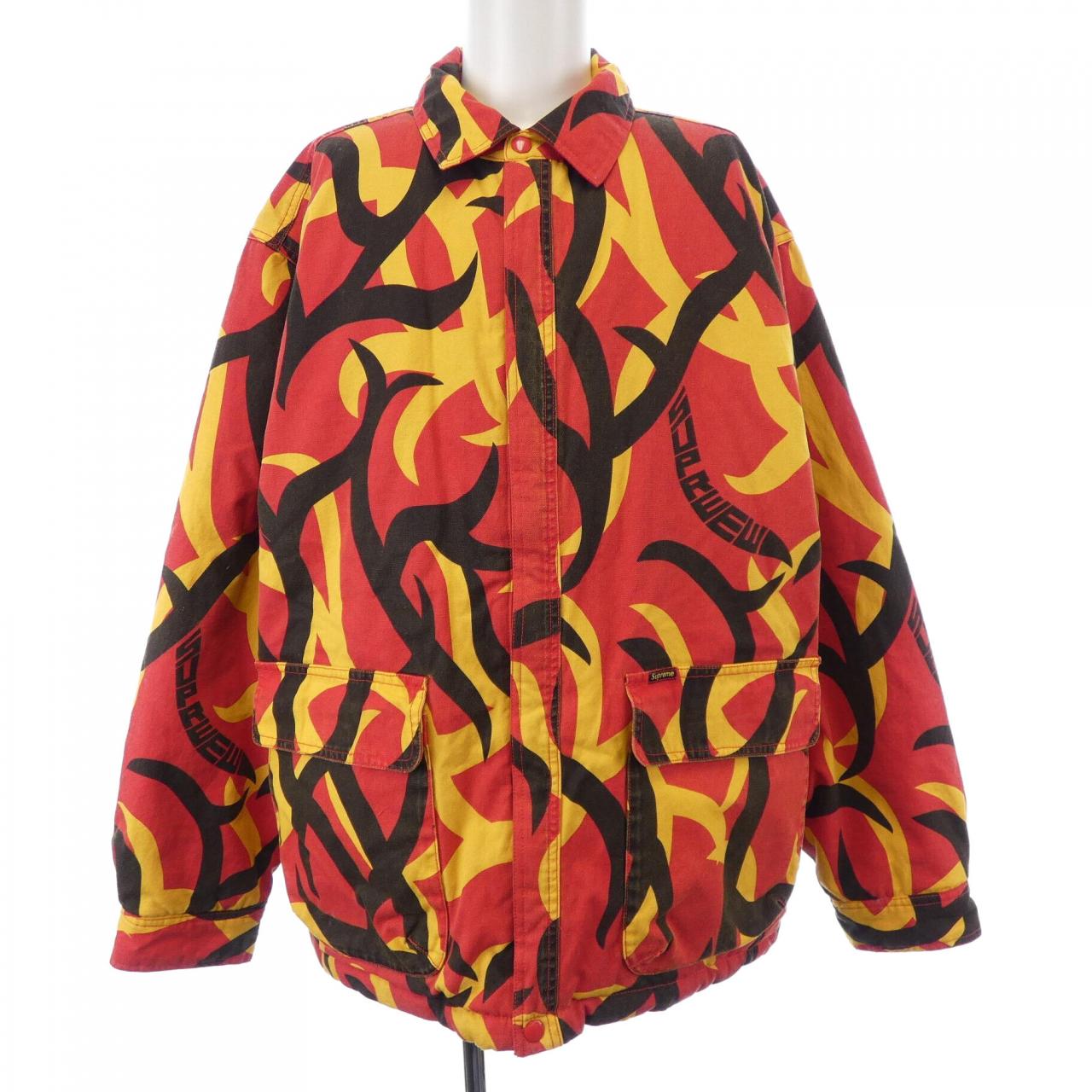 シュプリーム SUPREME REVERSIBLE PUFFY WORK ブルゾン