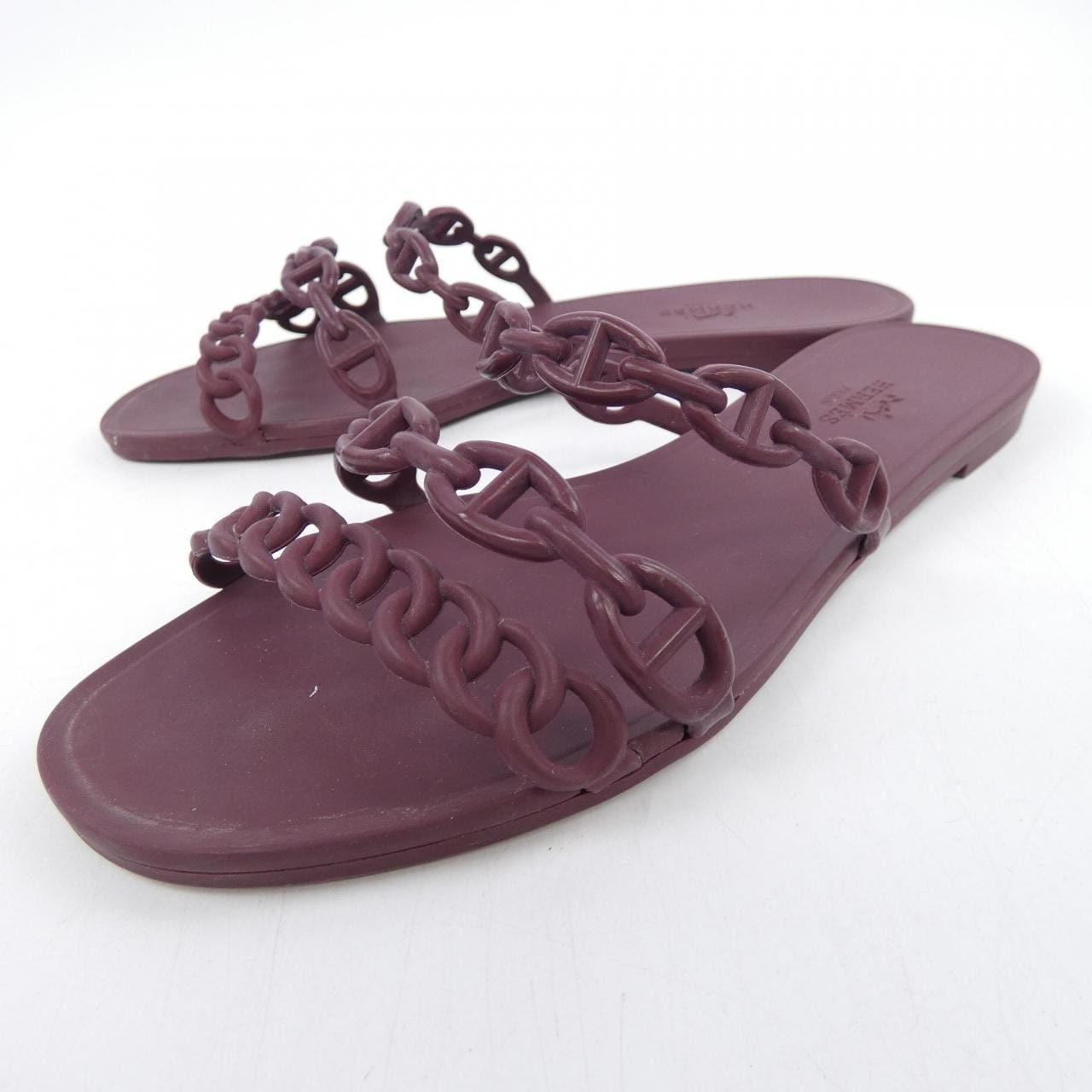 エルメス HERMES リバーシュ RIVAGE シェーヌダンクル 181169Z サンダル